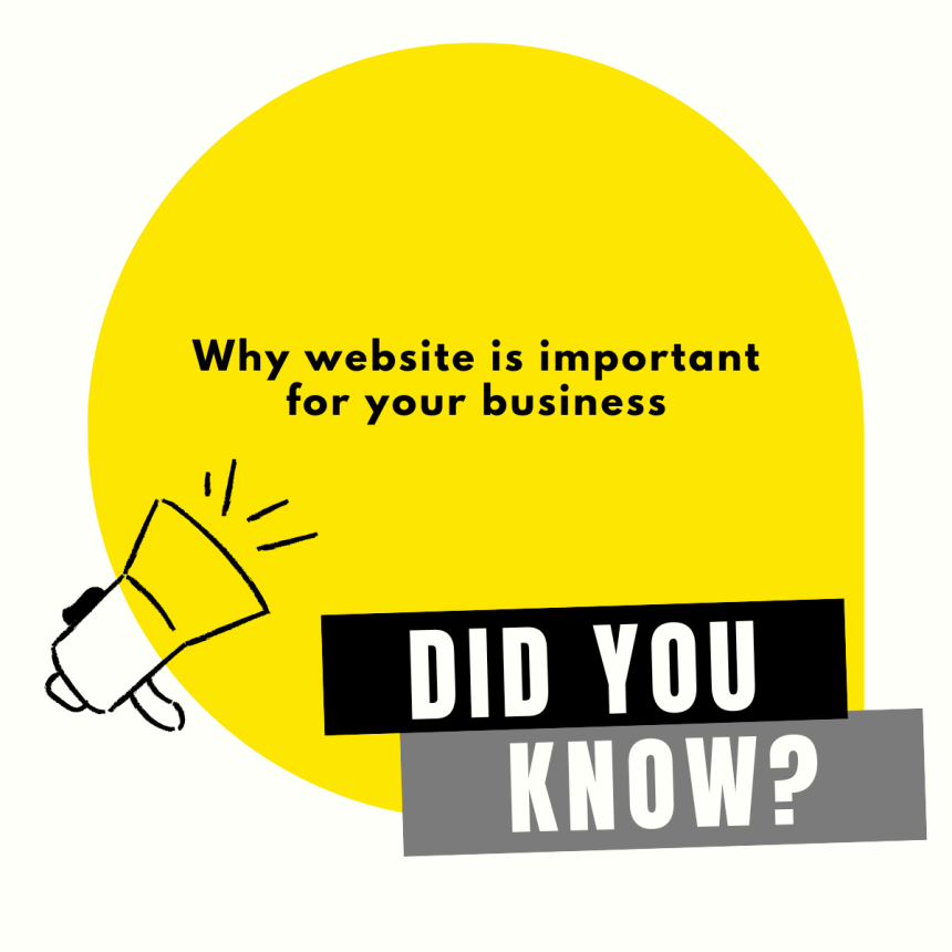 Why a website is important for your business