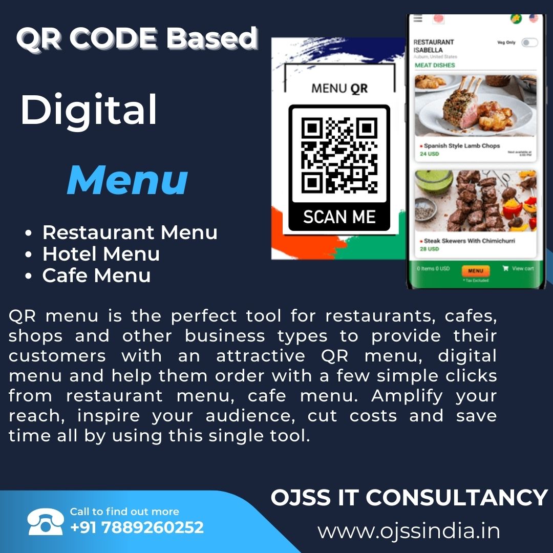 QR Code based Digital Menu