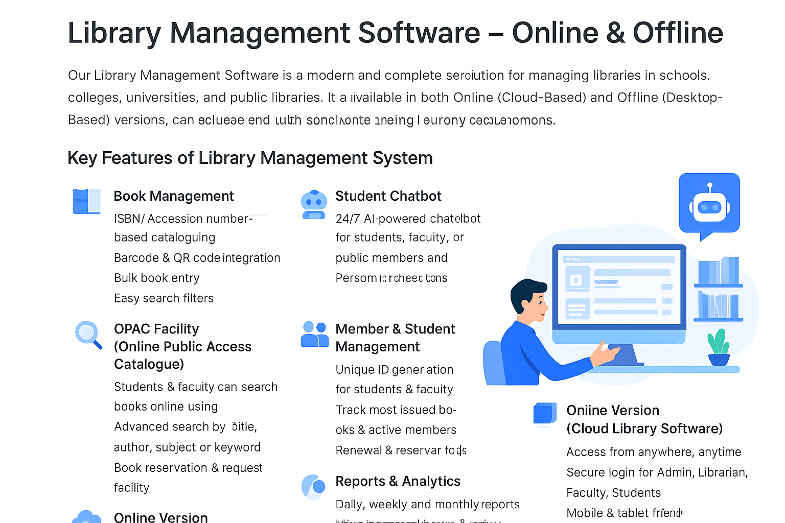 Buy Library Management Software – Online and  Offline Solutions