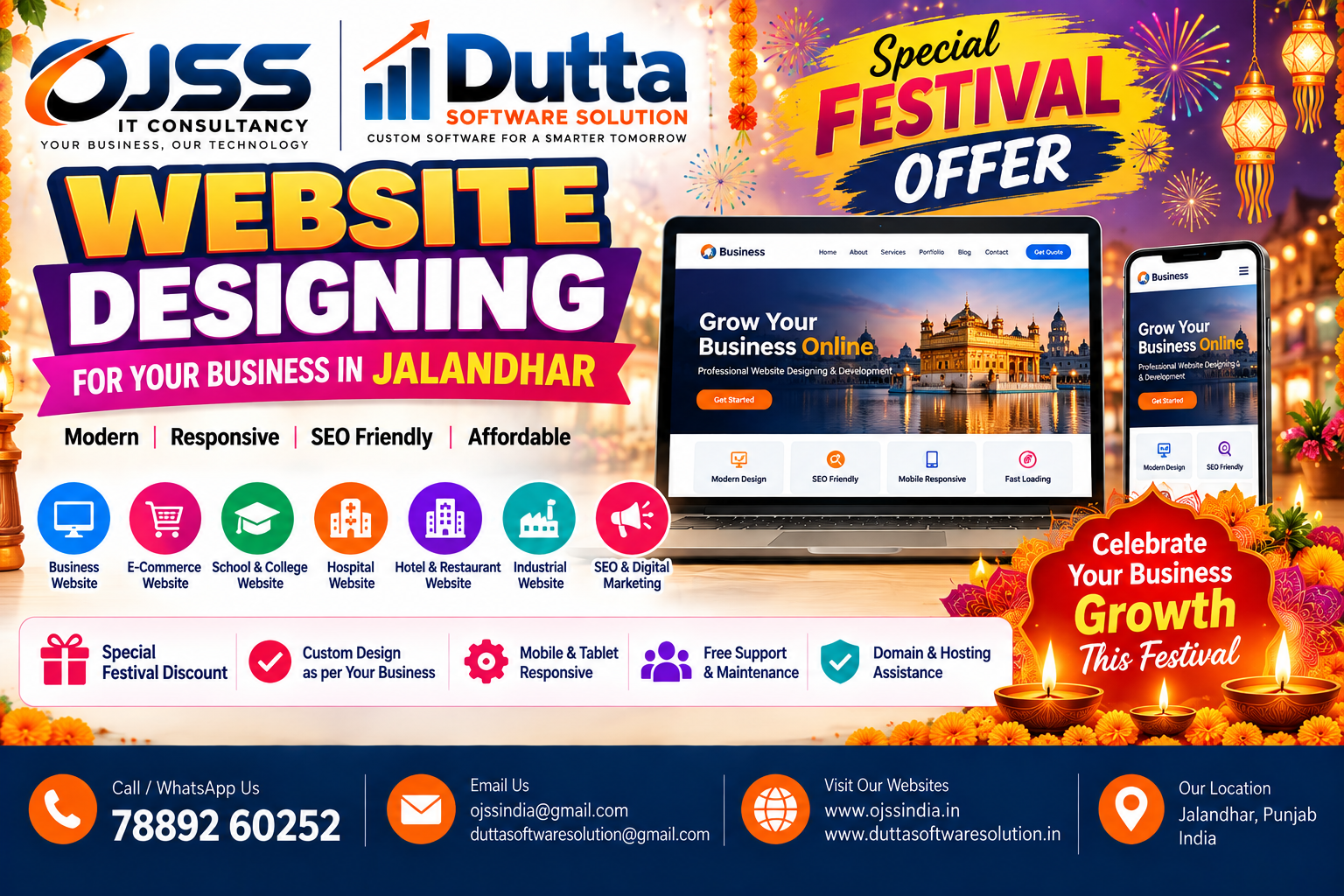 Website Design with Analytics Integration Offer