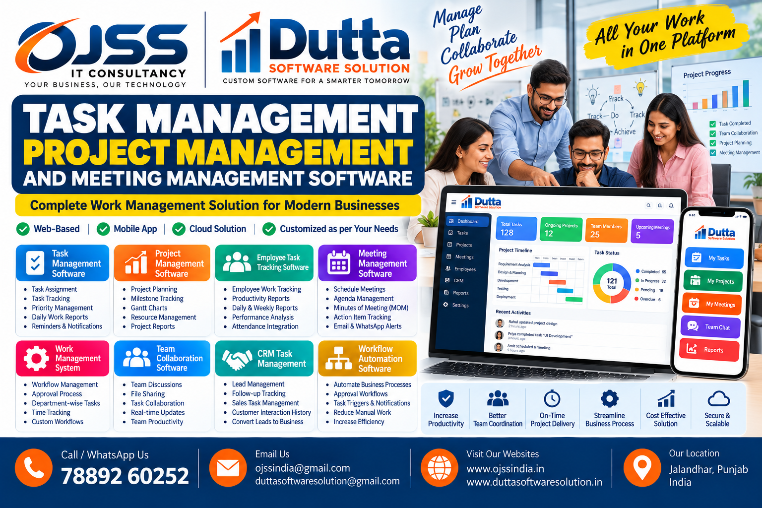 Business Productivity Software | OJSS IT Consultancy